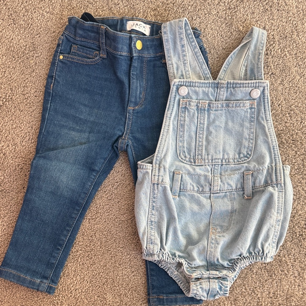 18-24 month Denim Bundle Janie and Jack + Old Navy